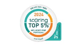 BBG, SA, the group of which the HYLINE brand is part, has been distinguished as one of the TOP 5% BEST SMEs IN PORTUGAL - 2024 Edition, in terms of Performance and Financial Strength, according to the ScorePME method. This certification recognizes the quality of our management, the trust of our clients and, above all, the excellence and dedication of the entire team.
